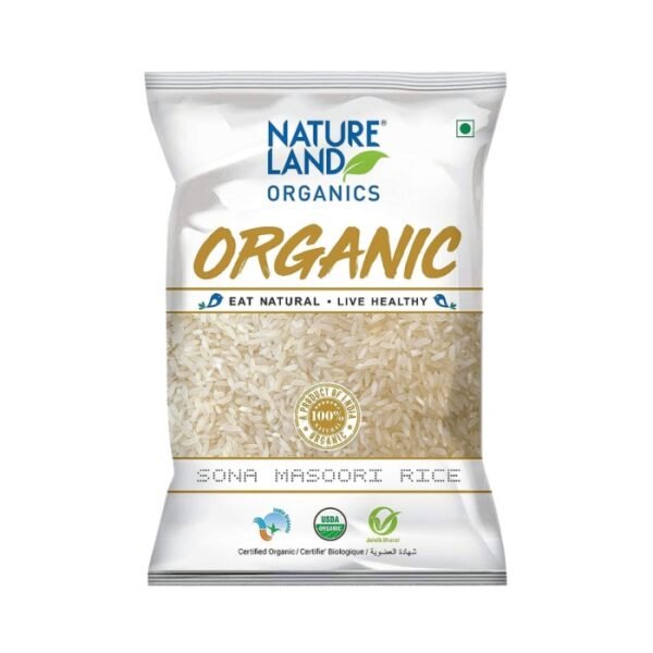 Natureland Organics Sona Mansoori Rice 1 kg