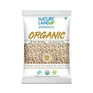 Natureland Organics Urad White Whole (Gota)