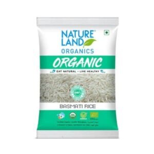Natureland Organics Regular Basmati Rice 1 kg
