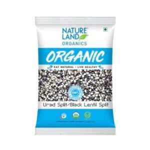 Natureland Organics Urad Split (Urad Black Dal)