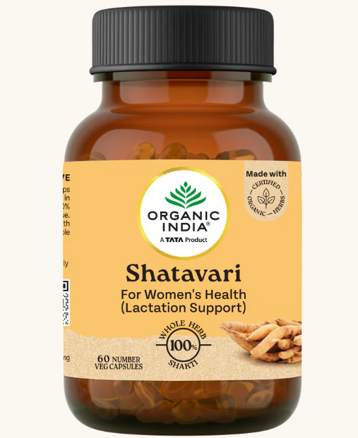 Organic India Shatavari Capsules 60 Nos